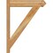 Ekena Millwork Traditional Rough Sawn Arts and Crafts Outlooker, Western Red Cedar, 6"W x 26"D x 34"H OUT06X26X34TRA03RWR - alternate 3